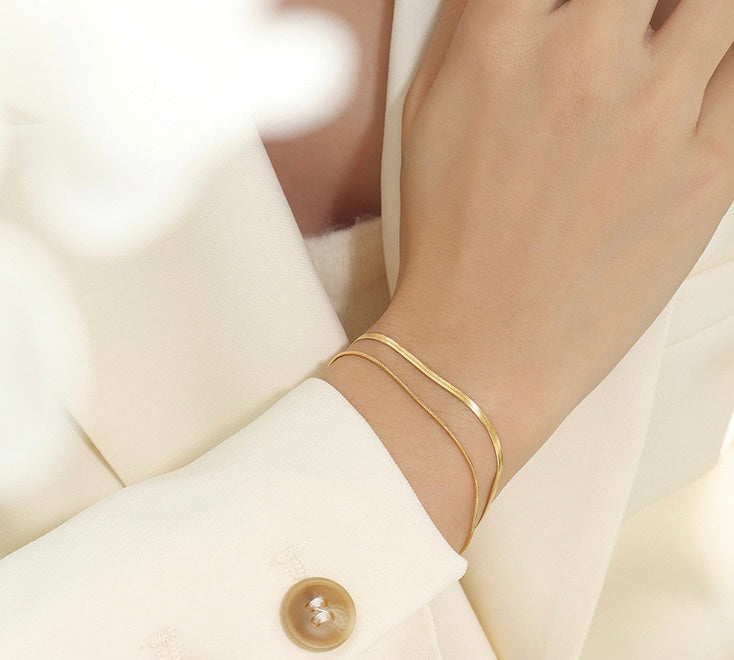 Lea Double Bracelet